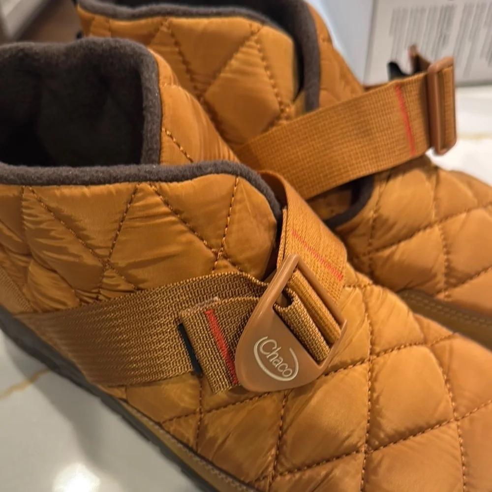 Chaco Rugged Ramble Quilted Rust Men’s 10 - Picture 2 of 4